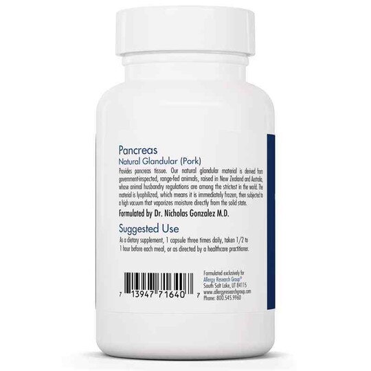 Pancreas Natural Glandular Pork, ARG